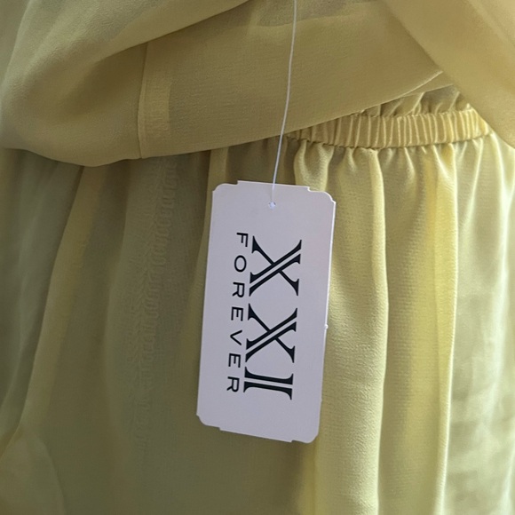 Y2K XXI Forever 21 Sheer Cold Shoulder Blouse - Picture 7 of 11